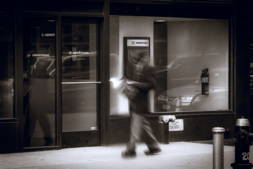walking in the city