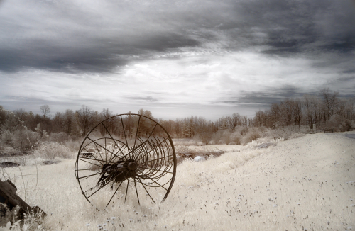 Old farm machinery